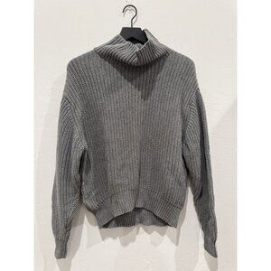 French Connection Chunky Knit Cowl neck Sweater Size Small